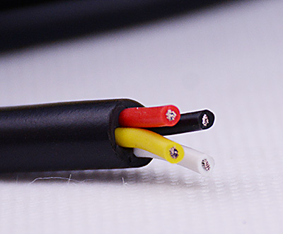 0.75 sq mm 4 core silicone rubber insulation cable wire 
