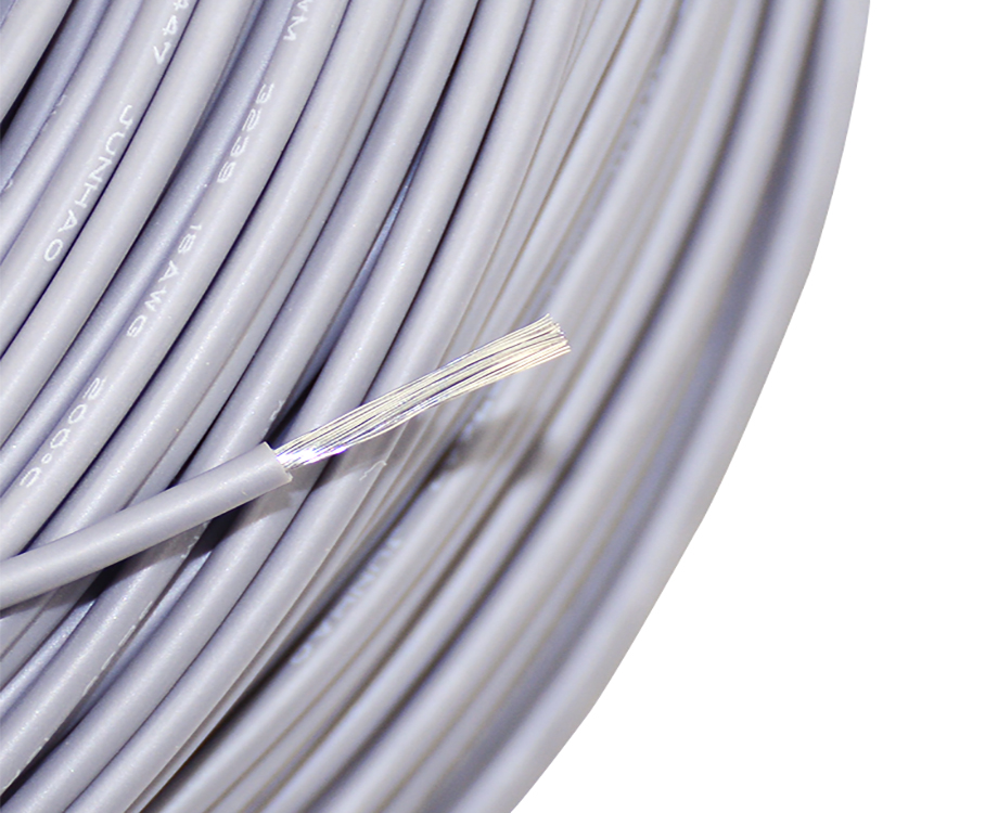 UL3239 18 AWG Silicone Rubber Insulated Sheath 0.8mm2 Strands Copper Wire 3