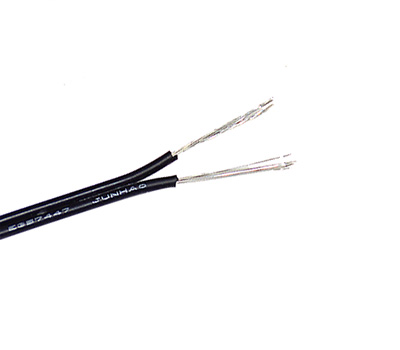 2 Pin Flat Cable 24AWG Silicone Rubber Insulated Electrical Wires 0.21mm2