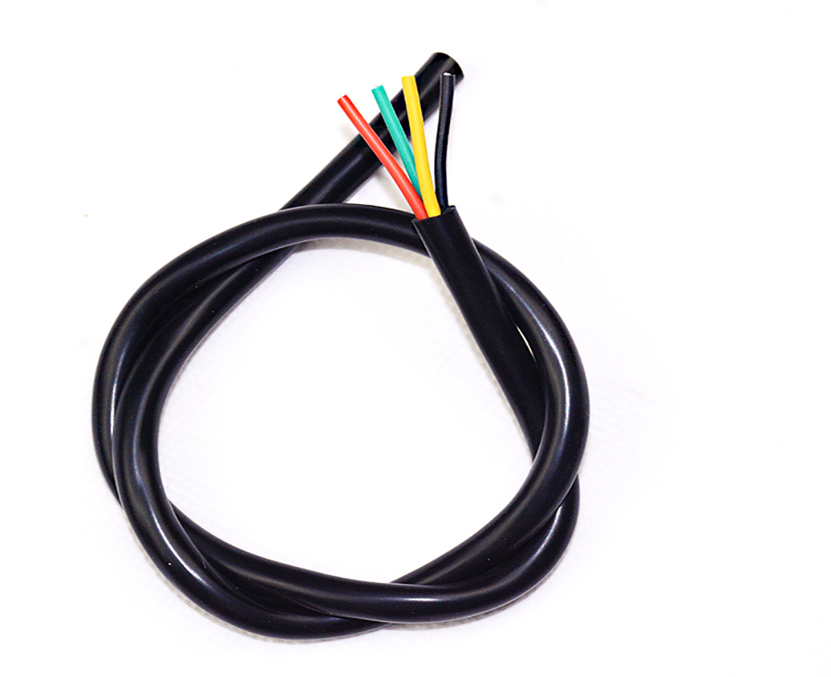 4 Core Silicone Insulation High Temp Wire 0.5mm2  3